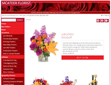 Tablet Screenshot of mcateerfloristbrooklynny.com